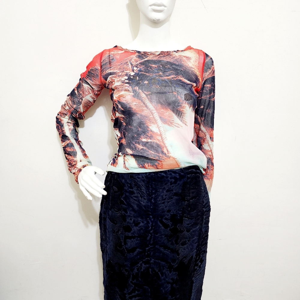 Jean Paul Gaultier Palm Tree Top